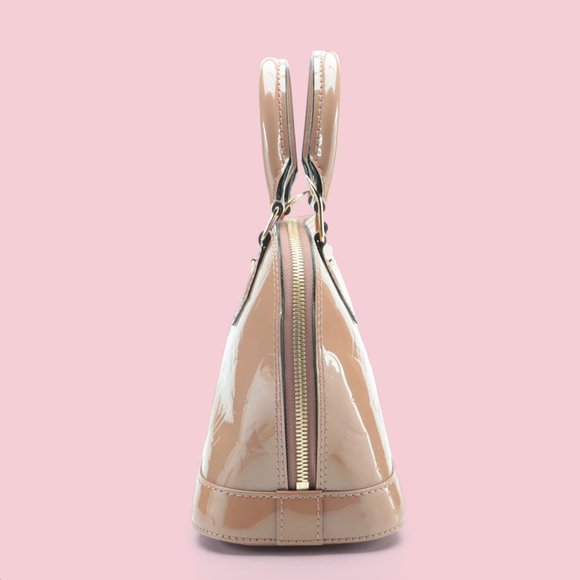 LIKE NEW - Louis Vuitton Monogram Vernis Alma BB - Picture 4 of 13